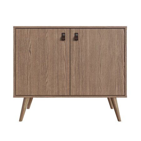 Manhattan Comfort Mid-Century Modern Accent Cabinet for Dining Room, Living Room, and Bedroom Usage 307GFX4